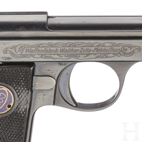 Walther Mod. 9b, graviert