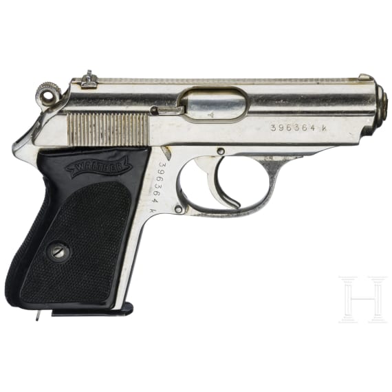 Walther PPK, ZM, vernickelt