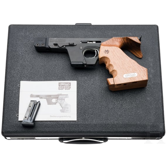 Walther OSP 2000, im Koffer