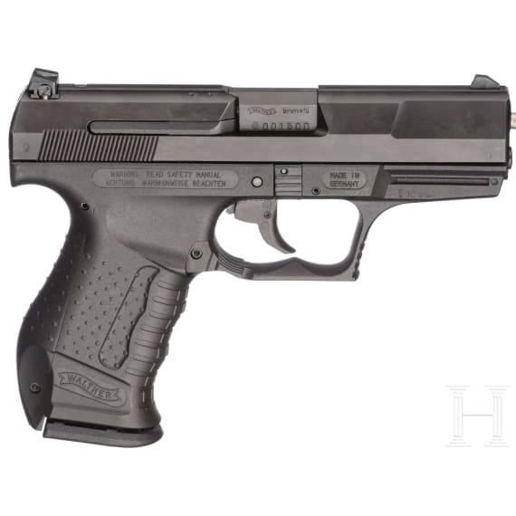 Walther P99, im Koffer