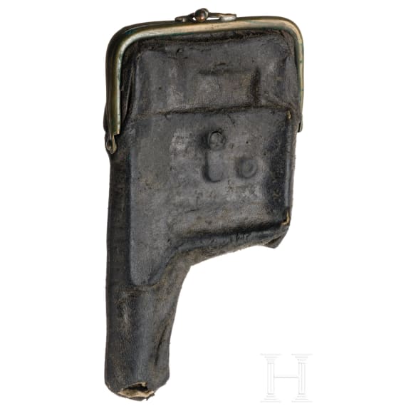 Handdruckpistole Gaulois No 2, mit T&auml;schchen