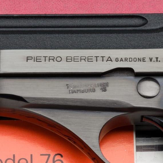 Sportpistole Beretta Mod. 76, im Karton