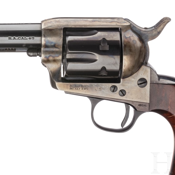 Colt SAA, US Army, Hege-Uberti, mit Westernholster