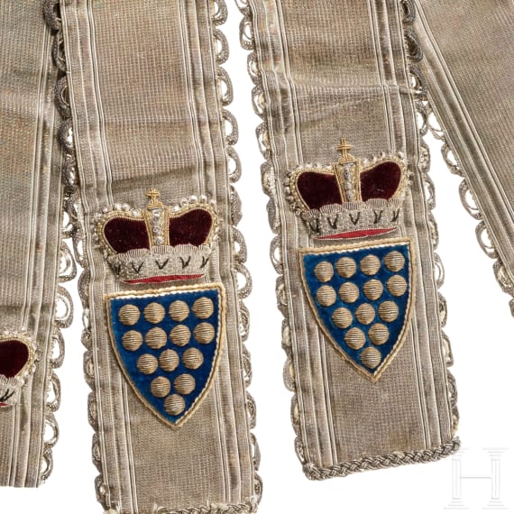 A German epaulette for a servant at court, circa 1900