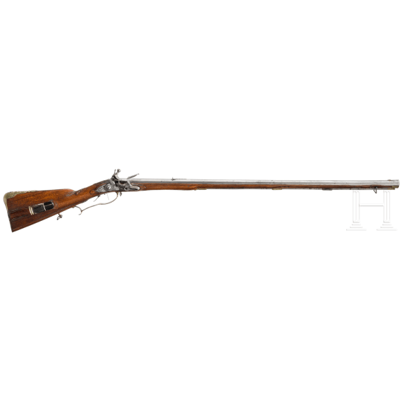 A flintlock rifle, Liechtenstein, circa 1730