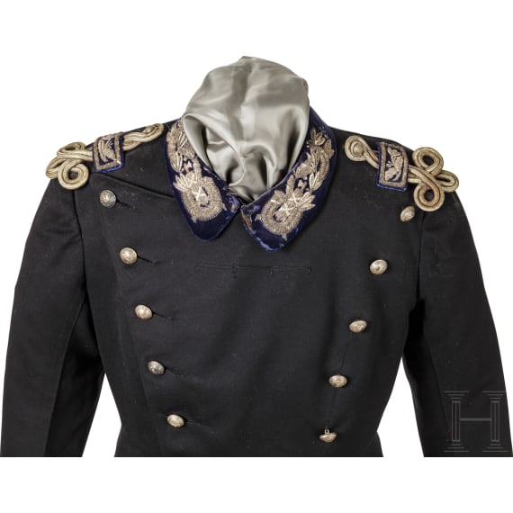 Uniform für einen Angehörigen der Militärjustiz, um 1900