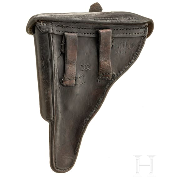 Koffertasche zur P 08, Kaiserreich und Polizei K&ouml;ln