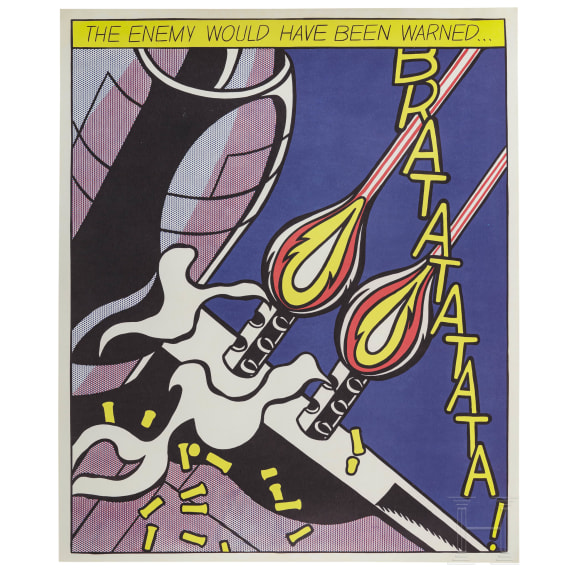 Roy Lichtenstein (1923 - 1997 New York) - drei Poster "As I opened fire", 1966