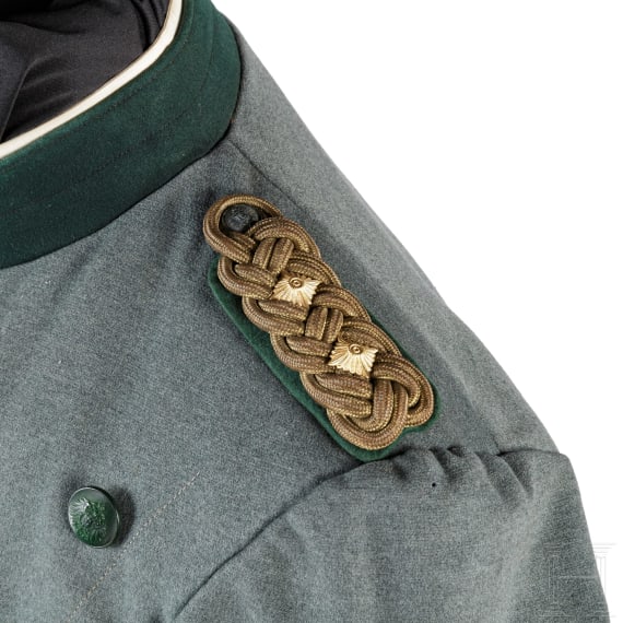 A tunic for a senior forestry official, circa 1910