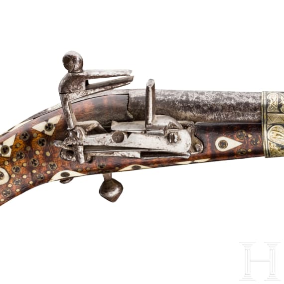 Miquelet-Tromblonpistole, Persien, 19. Jhdt.