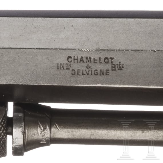 Offiziersrevolver Mod. 1874 Chamelot & Delvigne, mit Demontagehebel (Pièce de Démolition)