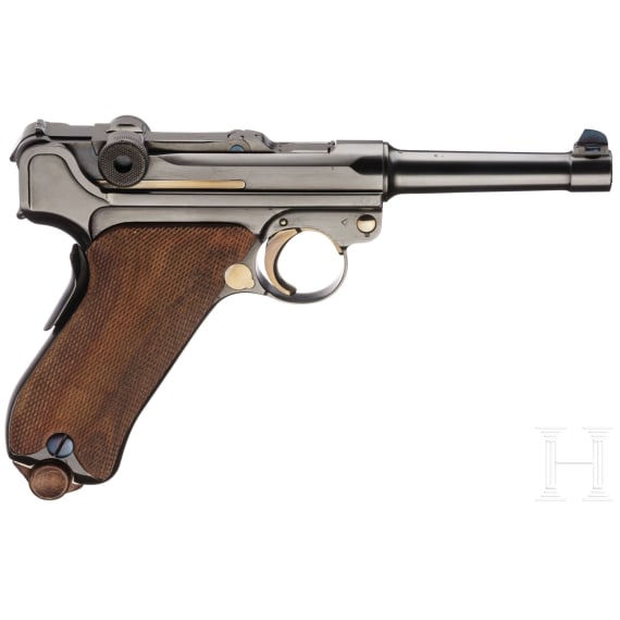 Parabellum Mod. 1906 (M 11 Pistol, East Indies Vickers Contract)