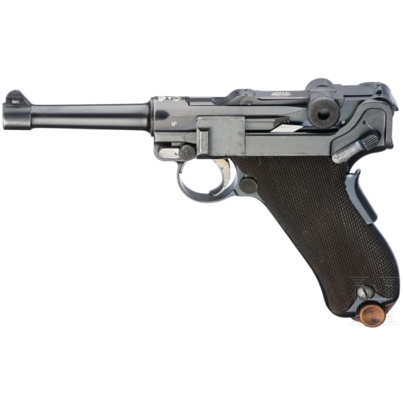A Luger pistol Mod. 1906 by DWM, Portuguese Navy "m/910"