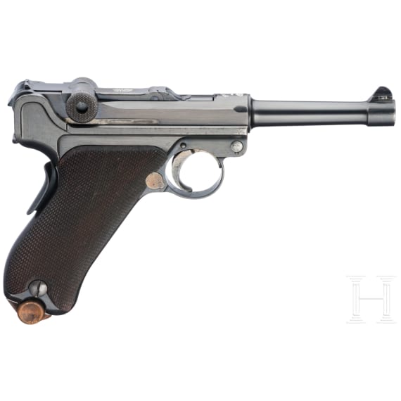 A Luger pistol Mod. 1906 by DWM, Portuguese Navy "m/910"