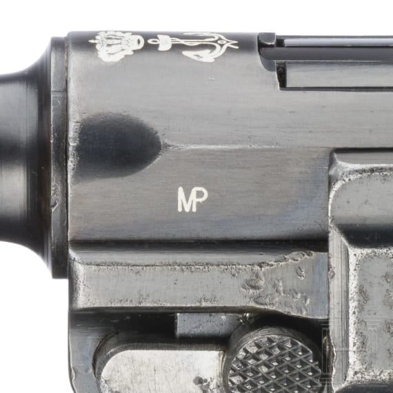 A Luger pistol Mod. 1906 by DWM, Portuguese Navy "m/910"