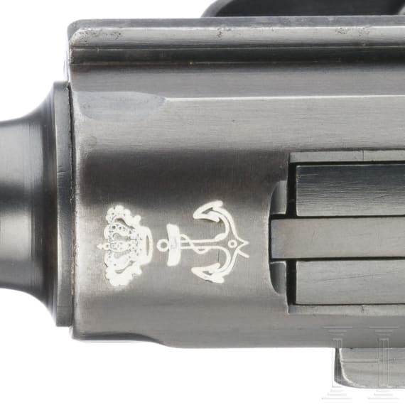A Luger pistol Mod. 1906 by DWM, Portuguese Navy "m/910"