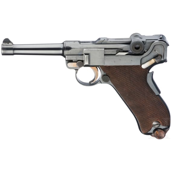 A Luger pistol Mod. 1906 by DWM, Marine pattern, Portuguese contract ("m/910"), 1st republic