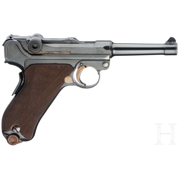 A Luger pistol Mod. 1906 by DWM, Marine pattern, Portuguese contract ("m/910"), 1st republic