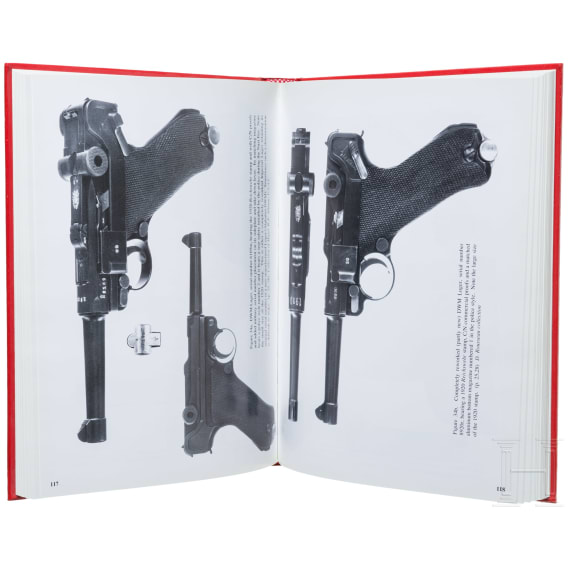 Four books on Luger pistols, eg. by Jan Still