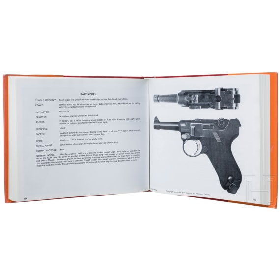 Three classic books on Luger pistols