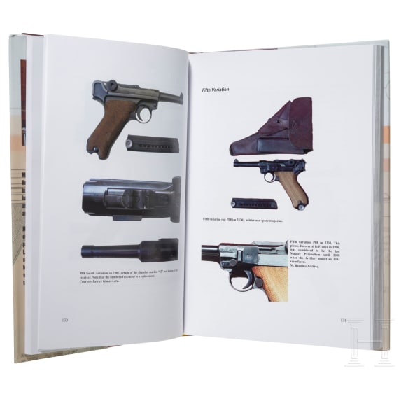 Four books on Luger Pistols