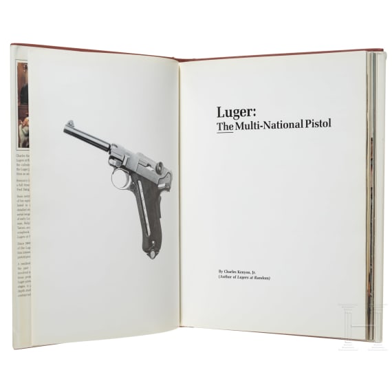 Four books on Luger Pistols