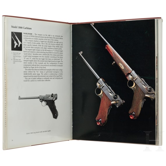 Four books on Luger Pistols
