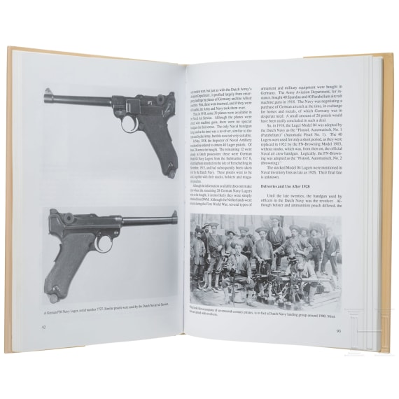 Four books on Luger Pistols