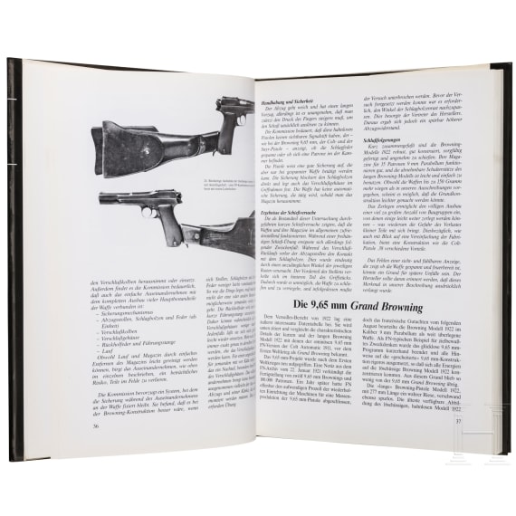 Three books on Mauser and FN HP pistols