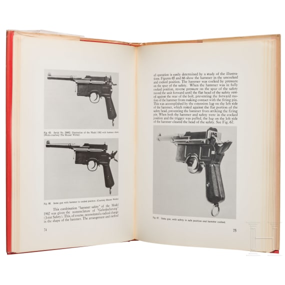 Three books on Mauser and FN HP pistols