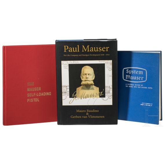 Three books on Mauser Pistols