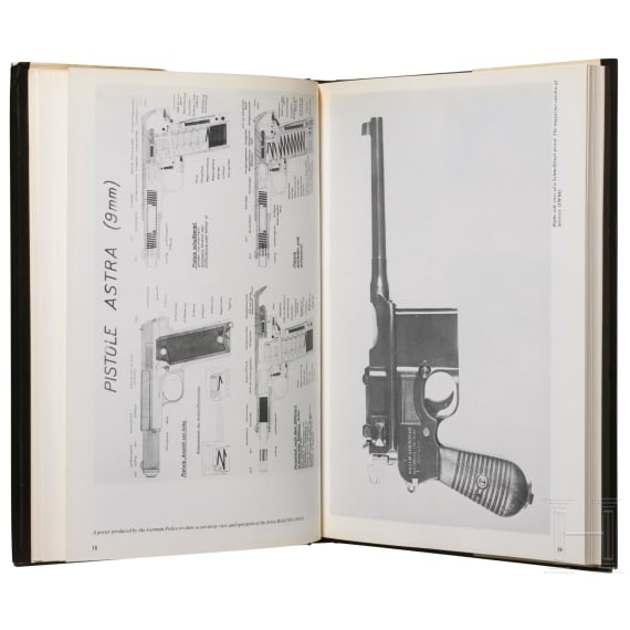 Three books on German service guns