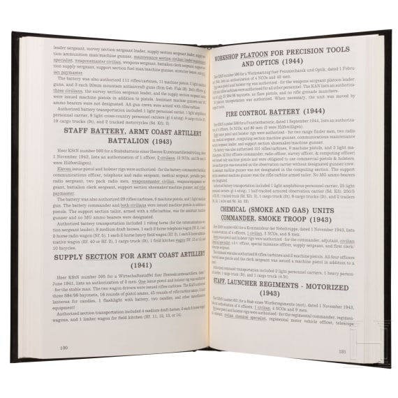 Three books on German service guns