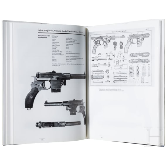 Three books on German gun markings and Swiss guns