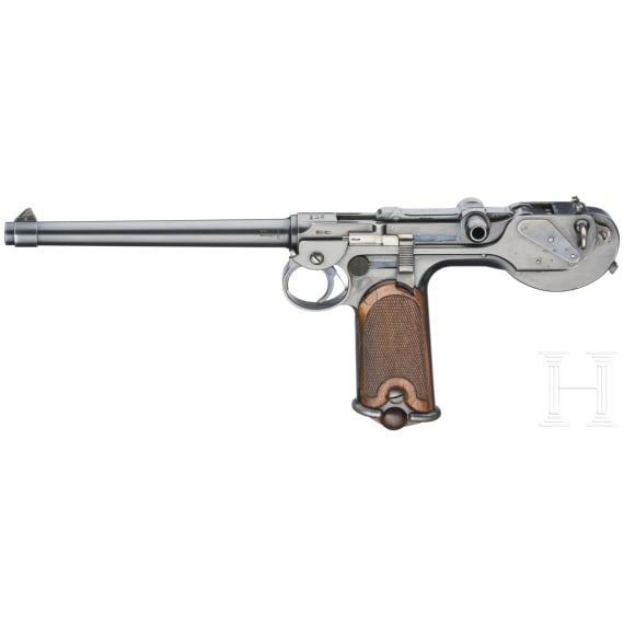 A cased Borchardt C 93 by Loewe, Berlin