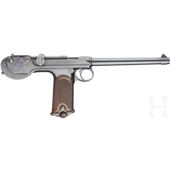 A cased Borchardt C 93 by Loewe, Berlin