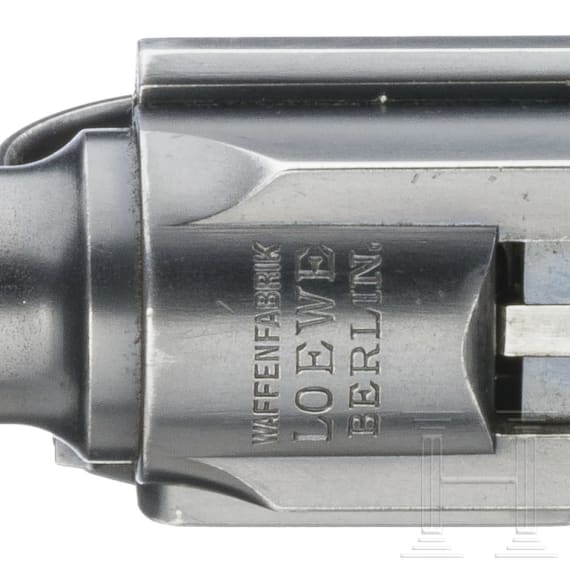 A cased Borchardt C 93 by Loewe, Berlin