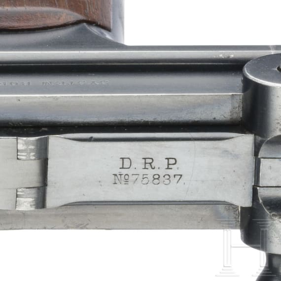 A cased Borchardt C 93 by Loewe, Berlin