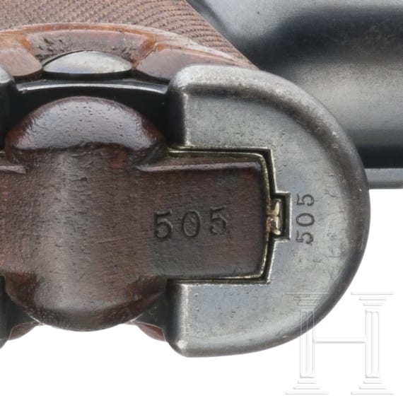 A cased Borchardt C 93 by Loewe, Berlin