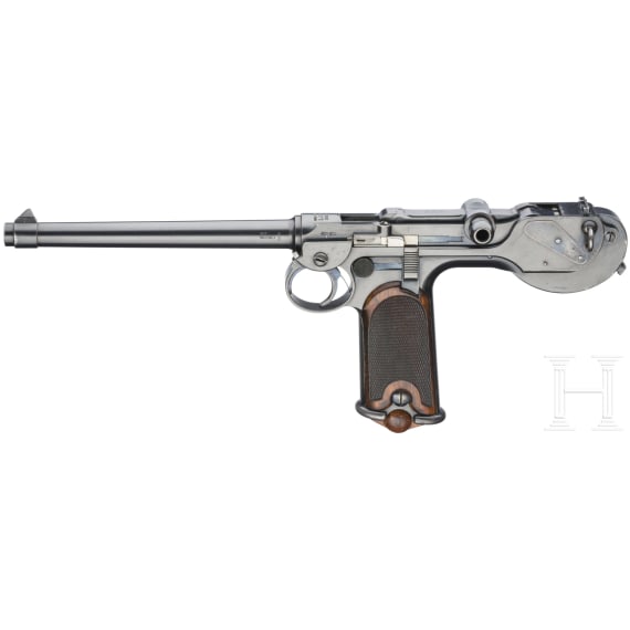 A cased Borchardt C 93 by Loewe, Berlin