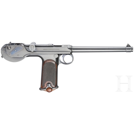 A cased Borchardt C 93 by Loewe, Berlin