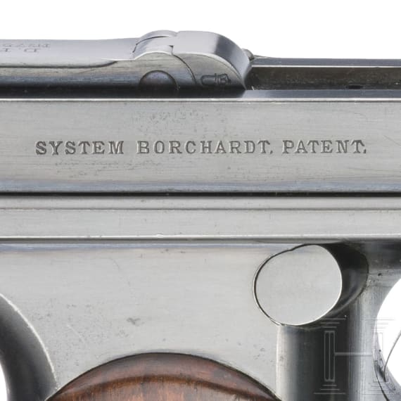 A cased Borchardt C 93 by Loewe, Berlin