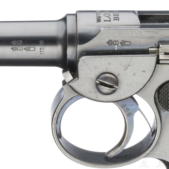 A cased Borchardt C 93 by Loewe, Berlin