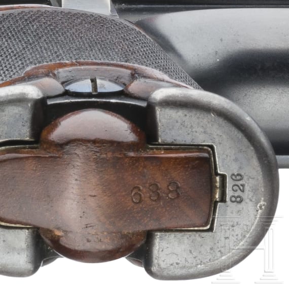 A cased Borchardt C 93 by Loewe, Berlin