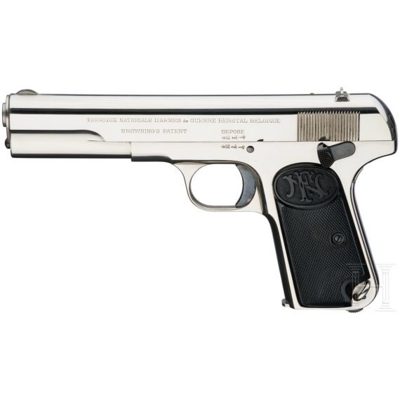 FN Mod. 1903, nickel plated, as new in box