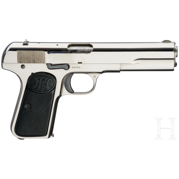 FN Mod. 1903, nickel plated, as new in box