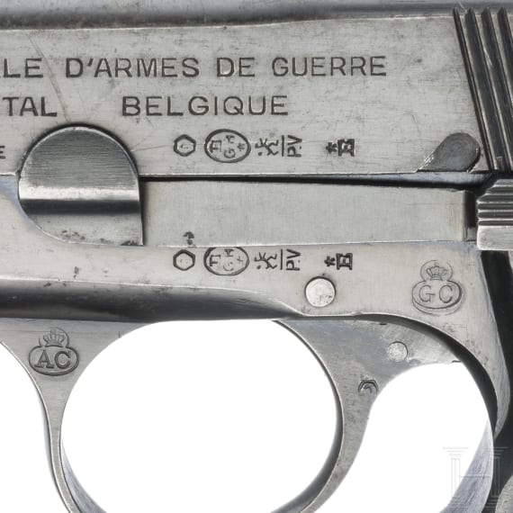 FN GP (Grand Puissance) - HP Mod 35, with shoulder stock and holster