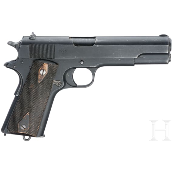 A Kongsberg "Colt", Mod. 1914, with holster, belt and magazine pouch