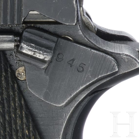 A Kongsberg "Colt", Mod. 1914, "Occupation Variation", Wehrmacht, with belt and magazine pouch
