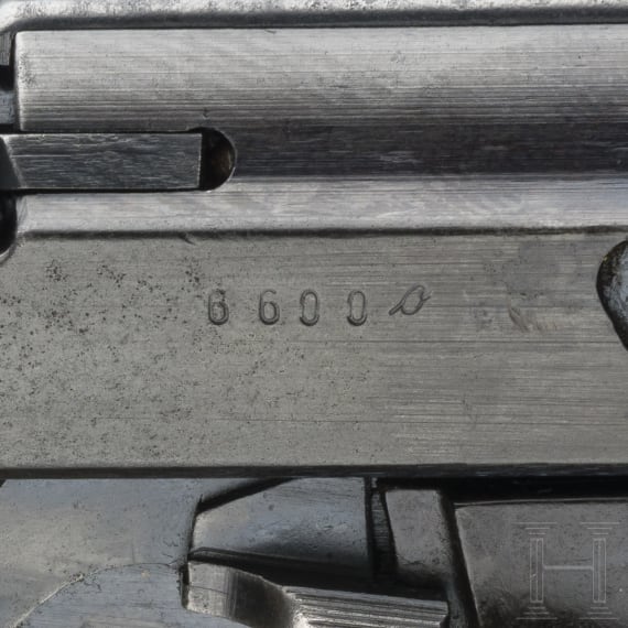 Mauser P 38, Code "byf - 43", mit Koffertasche